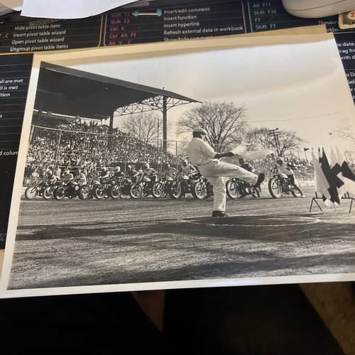 Vintage flat track - track, racing